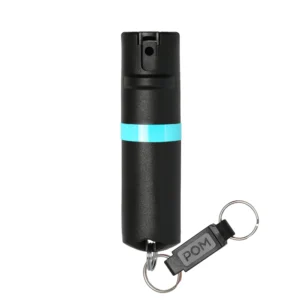 POM Key pepper spray unit with quick-release tether